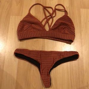 Acacia li hing mui mesh set (top S) (bottoms M)